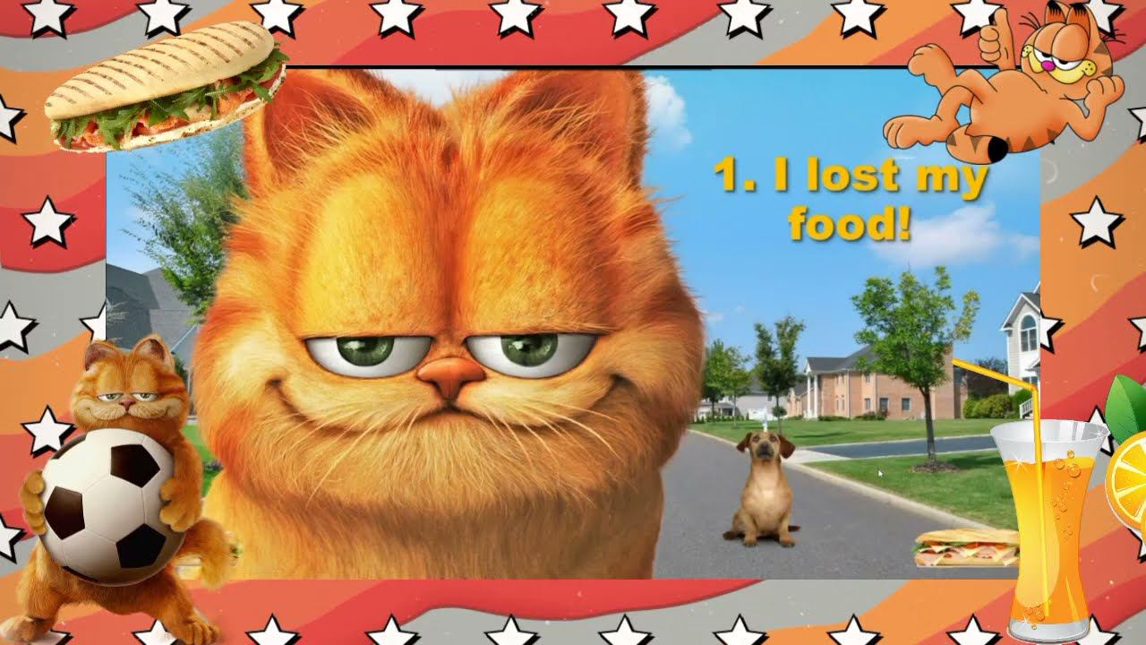 RED School Online: Speaking Club "Garfield's adventure"
