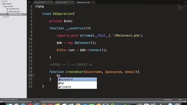 3. Android PHP MySQL Tutorial | Performing Database Operation смотреть онлайн