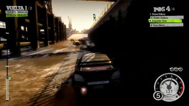 Dirt 2 gameplay pc (hd 6850 dx 11) full HD смотреть онлайн