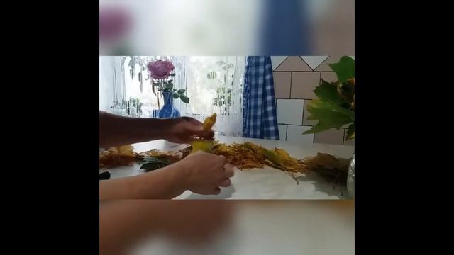 #Осенниймастеркласс. Букет из кленовых листьев смотреть онлайн