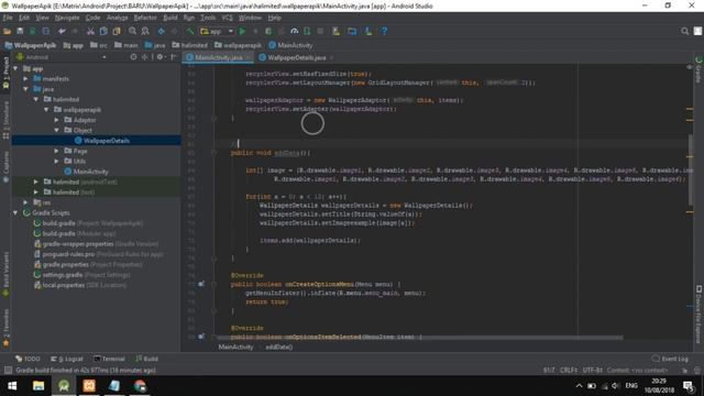 GET and Parsing JSON To Recyclerview Using Volley Android Tutorials смотреть онлайн