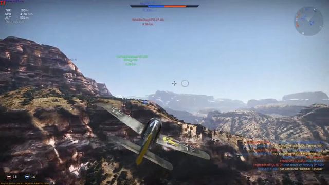 War Thunder: Arcad Battle - FW 109 A1 Aces Pilot смотреть онлайн