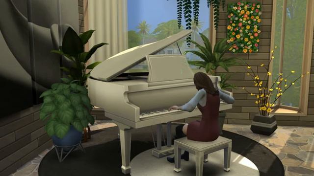 The Sims 4 Piano - Written - A Classic Piece смотреть онлайн