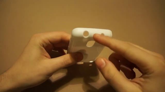 Белый силиконвый чехол для Nokia Lumia 620 смотреть онлайн