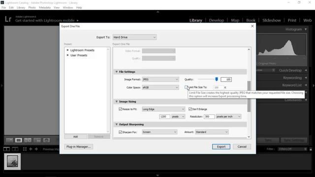How to Save Pictures from Adobe Lightroom CC Tutorial смотреть онлайн