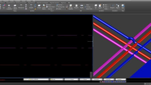 46 - MagiCAD_for_AutoCAD - Crossing смотреть онлайн