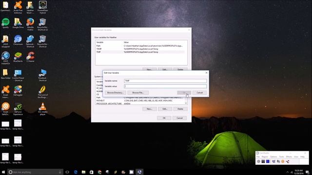 How to change TEMP file locations смотреть онлайн