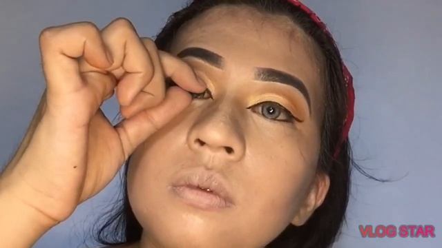 FRESH FRECKLES MAKEUP TUTORIAL | ORANGE MAKEUP | ROMA смотреть онлайн