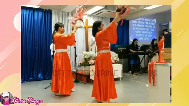 Tambourine dance Steps of Every Praise, Rock of Ages & Jesus You are my Firm Foundation смотреть онлайн