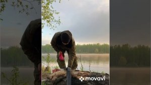 Рыбалка на реке Трасна. Город Кубинка Московской области