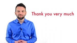 «Спасибо» по-английски