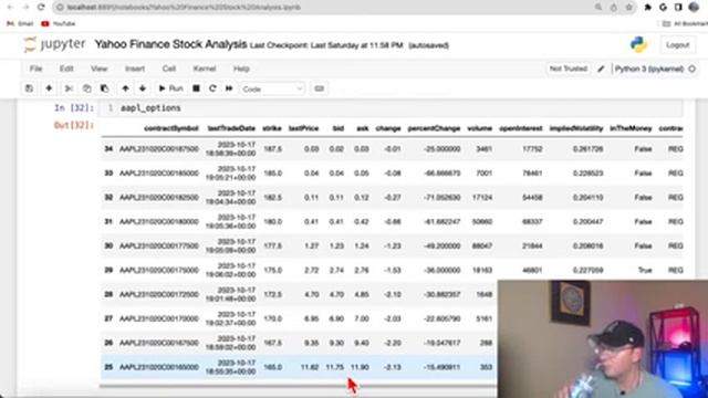 Python for Yahoo Finance API смотреть онлайн