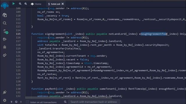 Hotel Booking Solidity Smart Contract | Tutorial Of Real Solidity Smart Contract | Solidity Course смотреть онлайн