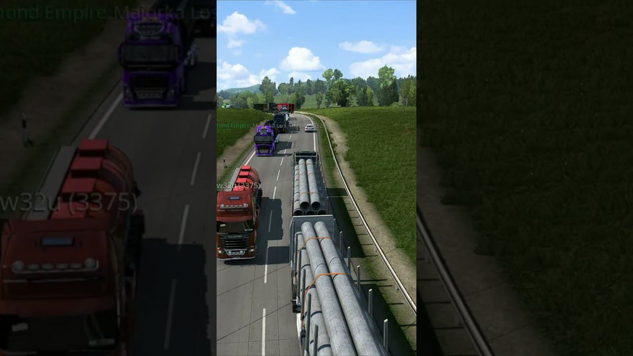 Торопыги в TruckersMP | Euro Truck Simulator 2 смотреть онлайн