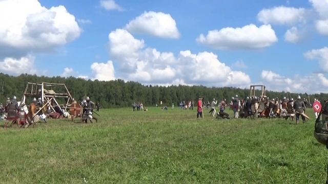 реконструкция боя в Древней Руси, Воиново поле-2016 смотреть онлайн