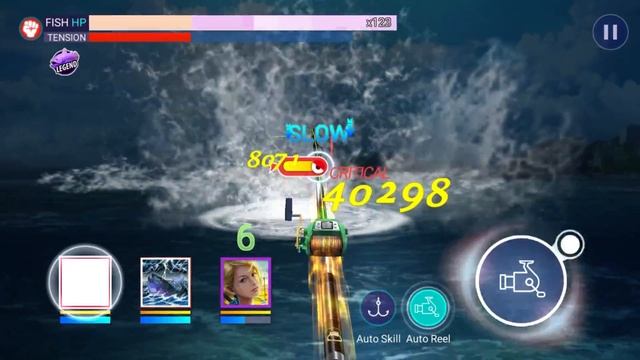 【釣魚大亨 Fishing Strike】 Legendary Angler Irene Advanced deep sea monster double bite смотреть онлайн