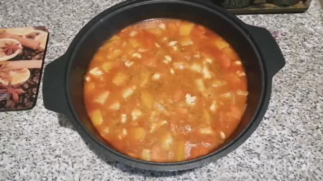 Курица,тушёная с тыквой,с подсчётом КБЖУ.Похудела на таких блюдах уже на 20,5 кг ! смотреть онлайн