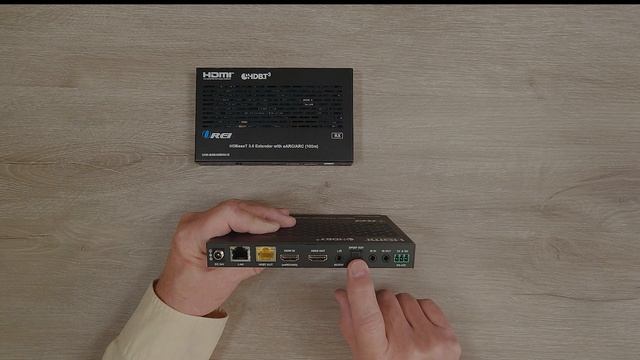 4K EARC/ARC HDMI Over Ethernet With KVM Support - HDBaseT 3.0 UHD-EXB350EAU-K