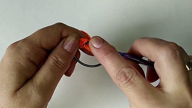 Идея вязания ручки для сумки крючком. Тунисское вязание. смотреть онлайн