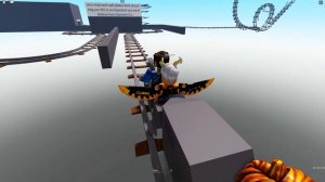 ПОЕЗДКА НА ТЕЛЕЖКЕ ВОКРУГ... НИЧЕГО? (Roblox Cart Ride Around Nothing)