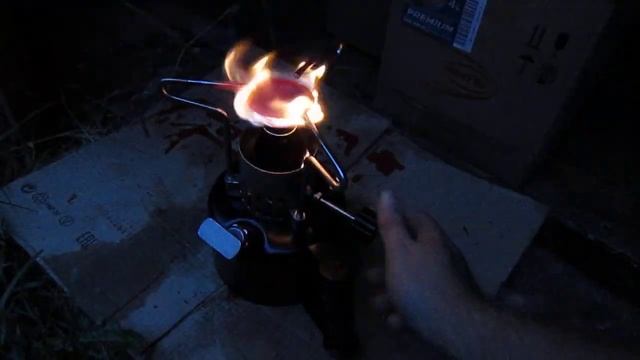 ПЛ-4 в качестве туристического примуса. смотреть онлайн