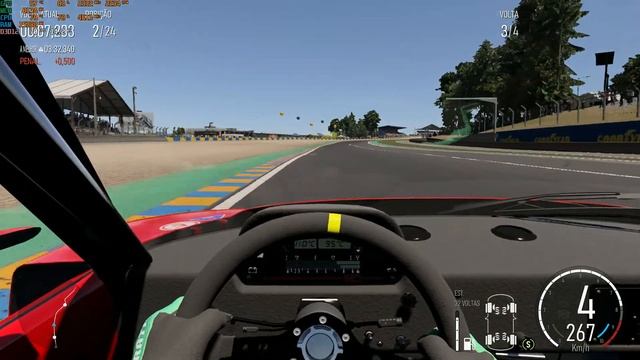 Forza Motorsport 2023 - Corrida na pista Old Le Mans com Ferrari F40 Competizione смотреть онлайн