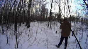 Пристреливаю коллиматорный прицел Leapers на арбалете Interloper Скаут.