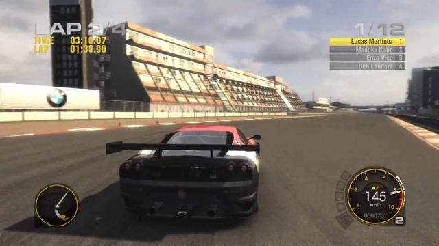 Race Driver GRID - Nürburgring, Grand Prix Circuit - Ferrari F430 GTC смотреть онлайн