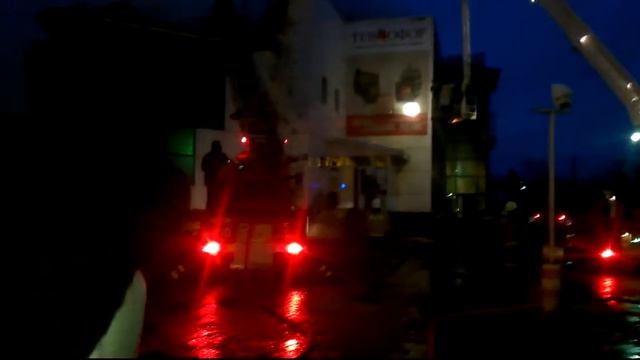 Пожар в Еврофасаде. Термофор в огне. 08.11.13. смотреть онлайн