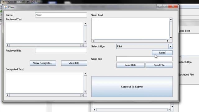 Java Project With Source Code || Chatting System With RSA And DES Algorithm || Java Networking Apps смотреть онлайн
