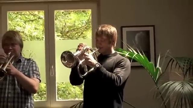Janne Toivonen, Tero Lindberg, Jukka Eskola testing van Laar trumpets смотреть онлайн