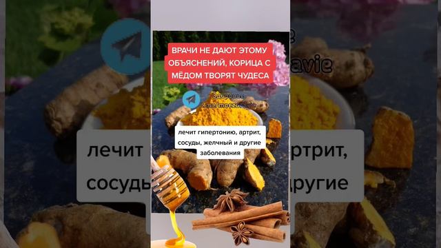 врачи не дают этому объяснений корица с мёдом творят чудеса #народнаямедицина #зож #медицина