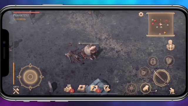 Grim Soul: Выживание! Сможешь продержаться как можно дольше? Топ игра на iPhone! смотреть онлайн