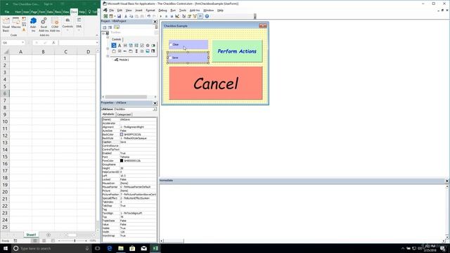 Excel VBA Programming - User Forms | 17 - The CheckBox Control смотреть онлайн