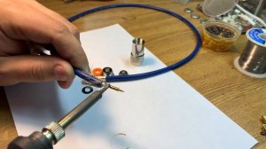 Установка разъема N-типа на кабель RG-8X