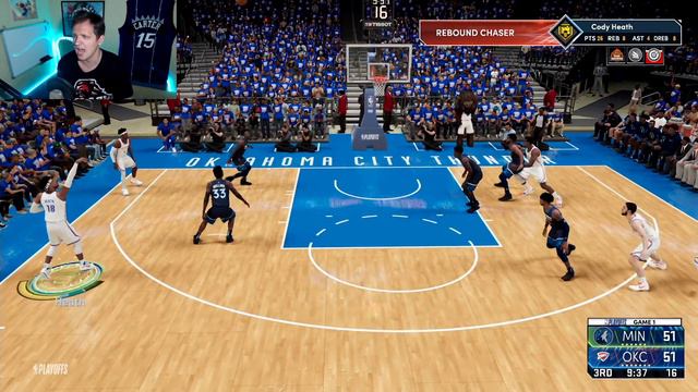 СОЧНЫЙ БАЗЗЕР В НАЧАЛЕ ПЛЕЙОФФ! ● NBA 2K21 PS5 Next Gen ● НБА 2К21 КАРЬЕРА ИГРОКА #44