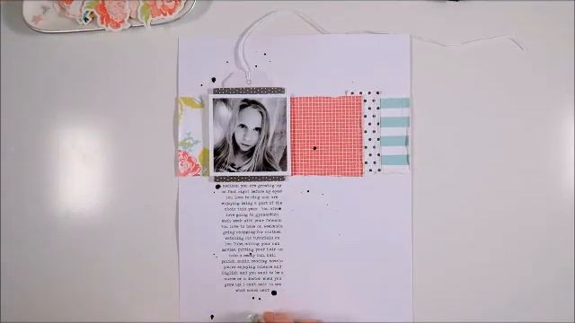 Scrapbooking Process | 'M' Layout with Felicity Jane Summer Kit смотреть онлайн