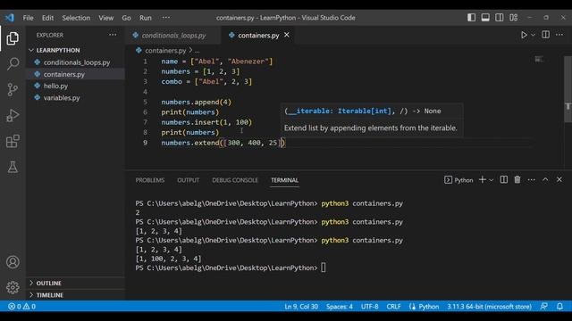 Learn Python Playlist - Lists, Dictionaries, & Tuples смотреть онлайн