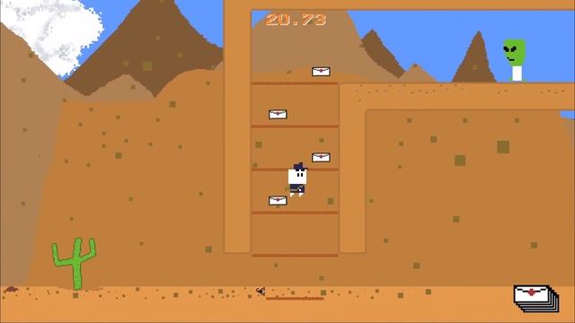 Marty the Mailman Platformer Game смотреть онлайн