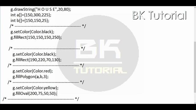 How to Create a HOUSE in APPLET ( JAVA ) By BK Tutorial смотреть онлайн