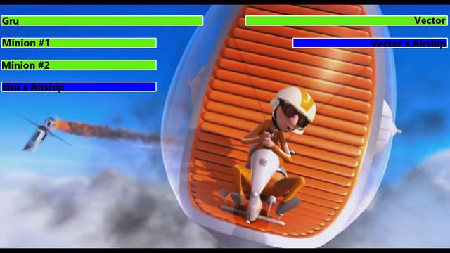 Despicable Me (2010) Airship Battle with healthbars смотреть онлайн
