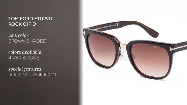 Tom Ford Sunglasses - Tom Ford ROCK FT0290 Sunglasses Review смотреть онлайн