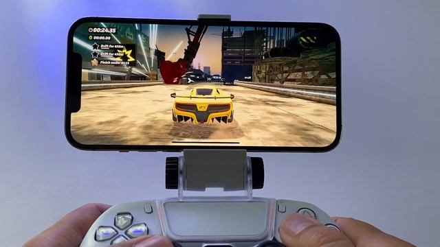 Detonation Racing (p3) | iPhone 12 Pro Max gameplay + PS5 controller смотреть онлайн