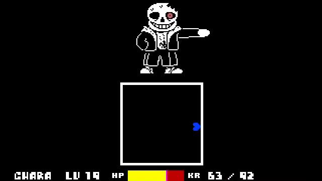 Undertale Horrortale Sans Fight