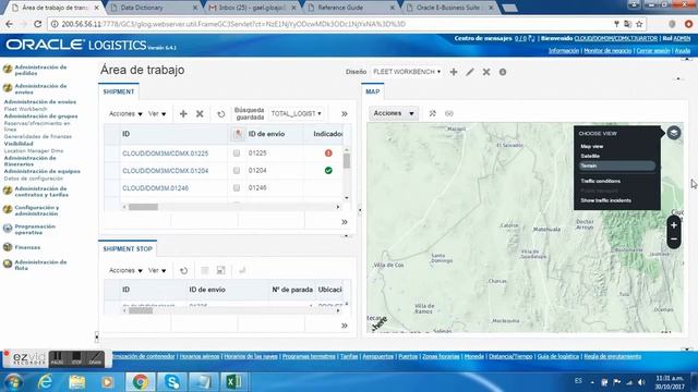 Funcionalidad de Here Maps® en Oracle Transportation Manager смотреть онлайн