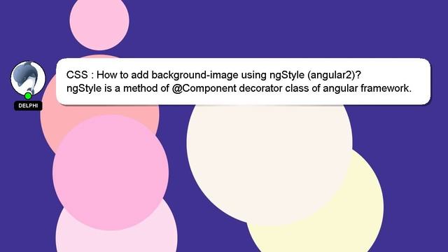 CSS : How to add background-image using ngStyle (angular2)? смотреть онлайн