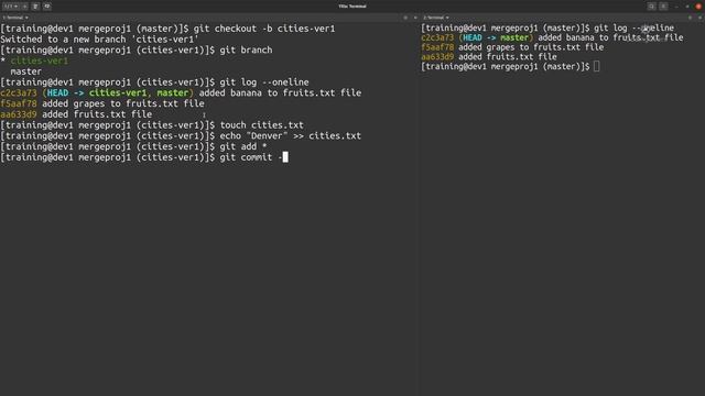 Git merging and conflicts - Part 03 смотреть онлайн