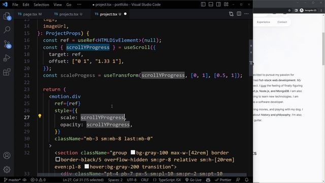 Framer Motion useTransform Hook смотреть онлайн