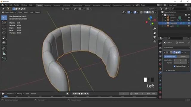 BLENDER dasturida divan kreslosini modellashtirish смотреть онлайн