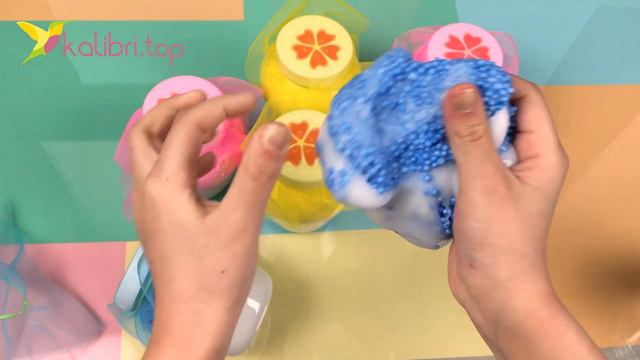 Флаффи слайм Йогурт смотреть онлайн